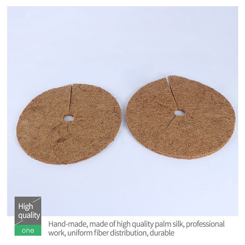 Coconut Mulch Cover Mulch Disc Plant Cover Coir Mat For Gardening Mulch Disks Frost Protection Cold Protection Winter
