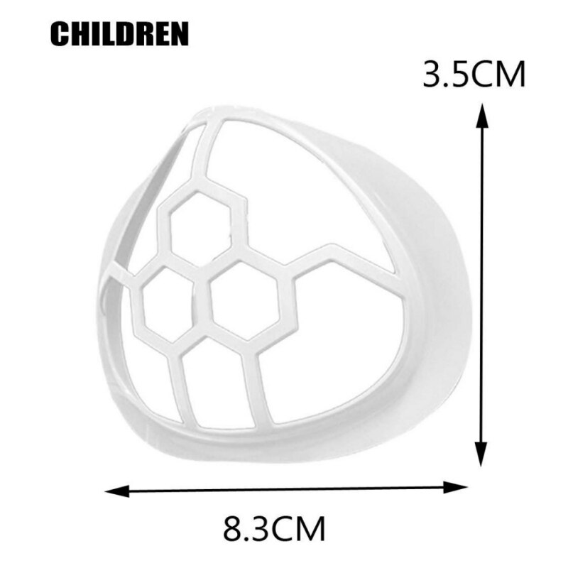 5/10Stck 3D Maske Halterung Maske Zubehör Atmen Reibungslos Und Kühle Maske Halfter Atmungsaktiv Gesundheits Zubehör: Kinder / 5Stck