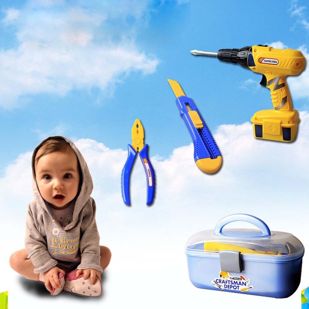 Pretend Play Toys Simulation Repair Tool Set Educational Toys for Boys Girls Puzzle Baby Early Educational Toy