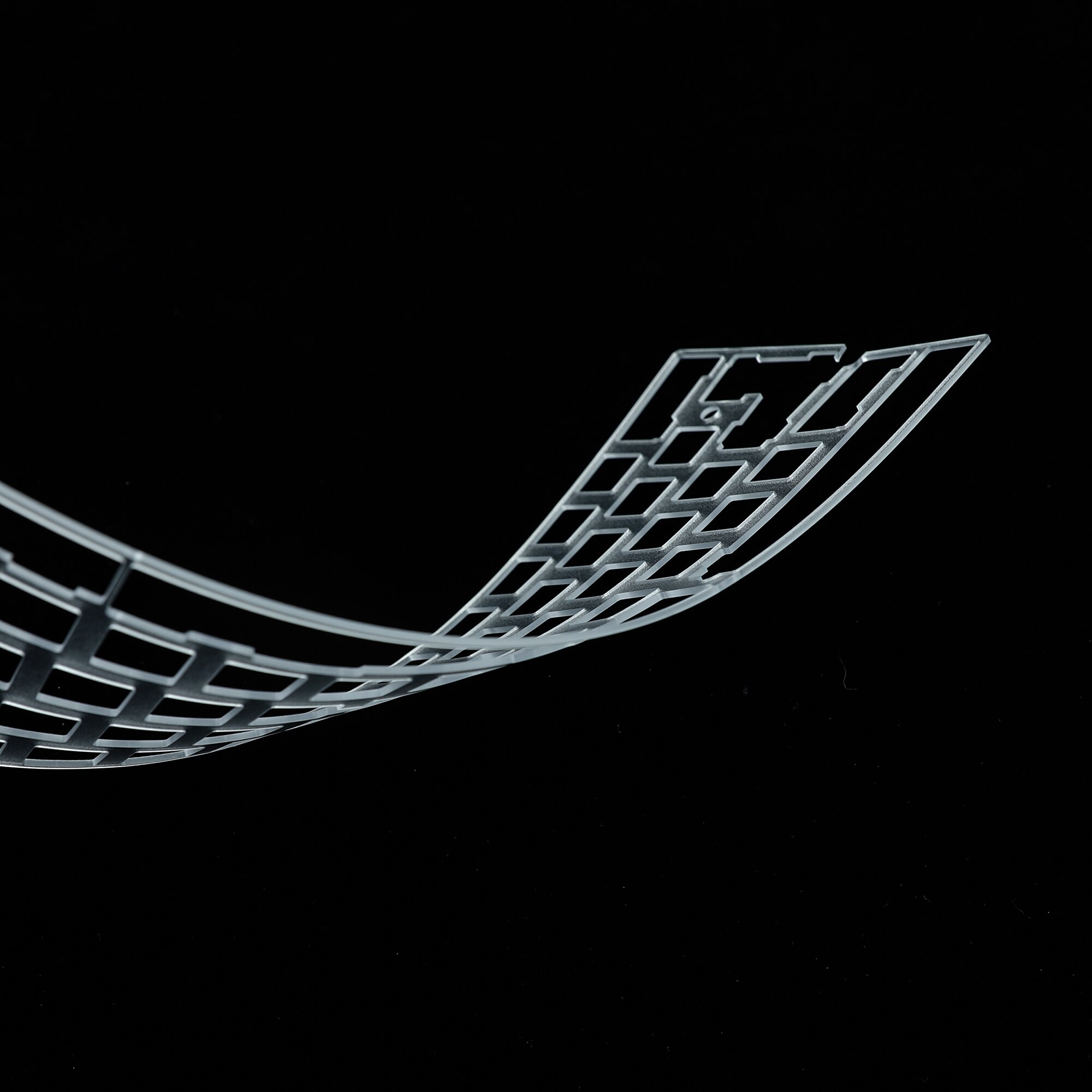 60% 61 64 PC Plate Minila ANSI ISO For DZ60 GH60 XD64 Bface YD64MQ DIY Mechanical Keyboard