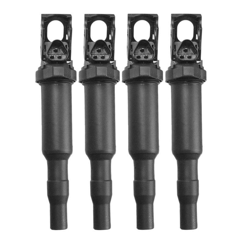 4 Pcs Ignition Coil for BMW 325I 325Ci 328I 330Ci 335I 0221504470