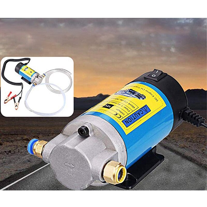 12v Fluid Pump 12V 60W Oil Diesel Fluid Pump - Extractor, Transfer, Scavenge Pump For Oil Changes, 3-Year Warranty Boat Oil Change Pump - Foto 2