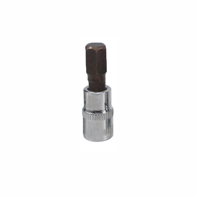 37mm 1/4" Dr Hex Allen Key Bit Socket Tools H 2mm-7mm Chrome Plating Resists Corrosion Durable In Use