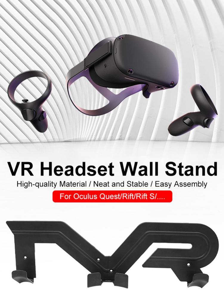 Vr Headset Muur Stand Haak Mount Vr Headset Rack Houder Universele Standaard Haak Voor Oculus Rift-S Voor Oculus quest1 2 Vr Headset