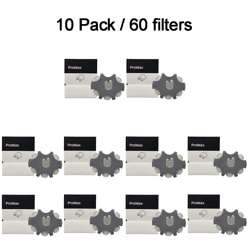 Protectores de cera para audífonos Oticon, filtros de cera de repuesto ProWax, filtros de cera para oídos de 2mm, tope de cera para audífonos RITEC RIC: Castaño