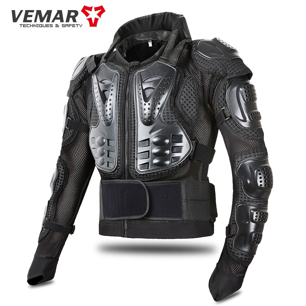 Vemar – armure de moto, Protection du haut du corps, Protection de poitrine, respirant, pour Motocross