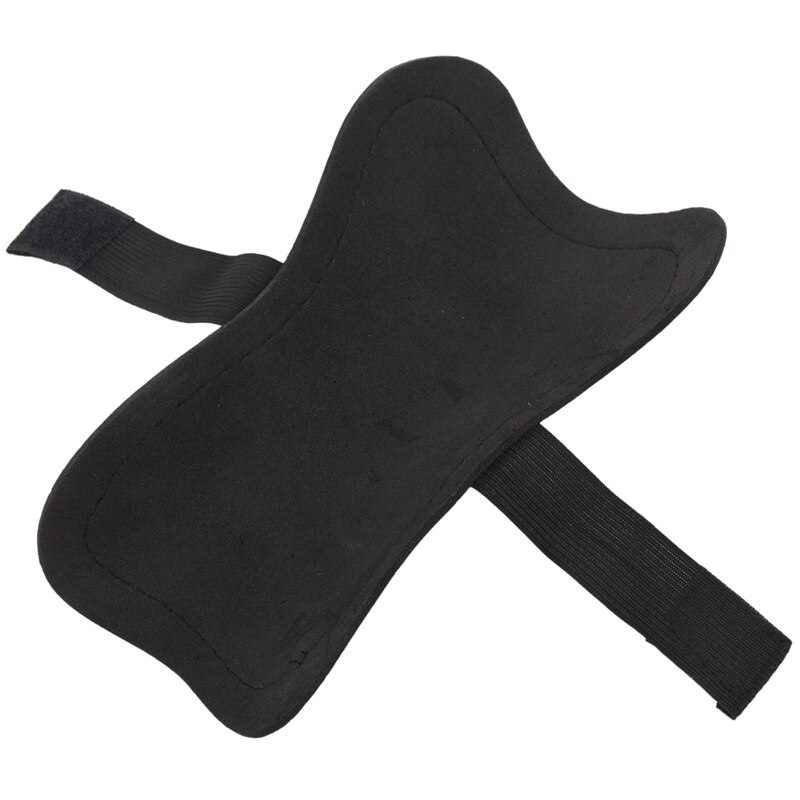 White Durable 1 Pair Competition Pro Soccer Shin Guard Pads Shinguard Protector