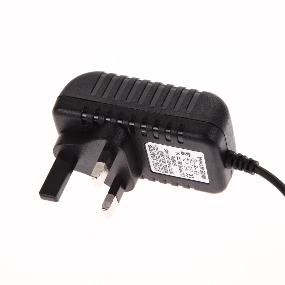AC 100-240V Energie Bank Konverter Adapter DC 5,5x2,5 MM 6V 1A 100 0mA Ladegerät UK Stecker Geeignet für internationalen verwenden