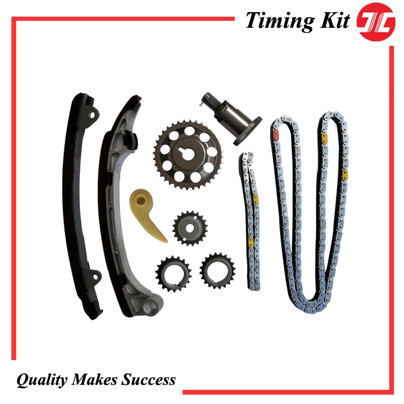 TY12-JC Timing Chain Kit For Toyota- Camry 2.0 2.4 RAV4 2.0 2.4 Highlander 01-04 4CYL 2.0L Engine Tensioner Auto Accessories