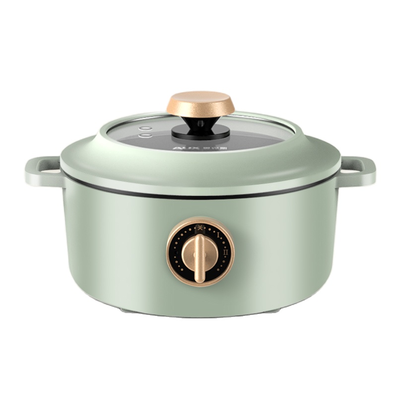 Mini Electric Cooker 2.5L Multi Cooker Integrated Electric Pot Household Electric Wok Student Dormitory Noodle Pot: Default Title