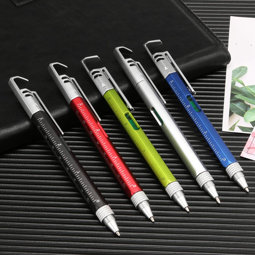 Multifunctional Pen Screwdriver Ballpoint Pen Stand Holder Tool School Office Supplies Stationery Pens