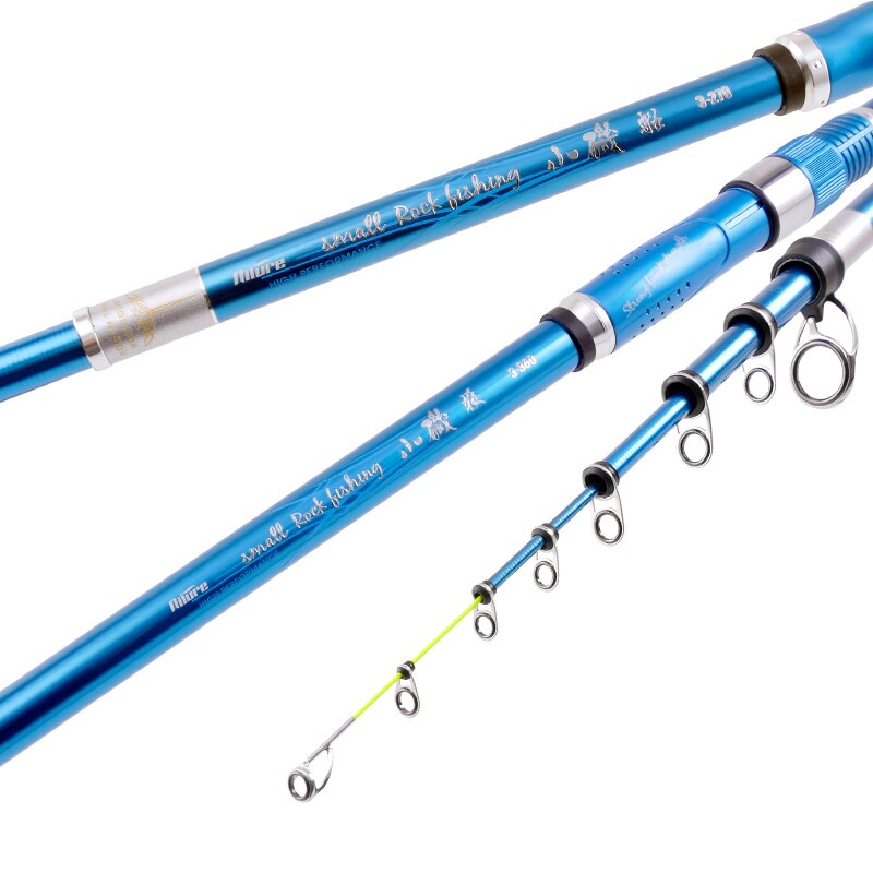 Carbon ISO Rod Boat ISO Rod 3# 2.70M/3.0M/3.6M/3.9M Carbon Solid Tip Rock Telescopic Rod