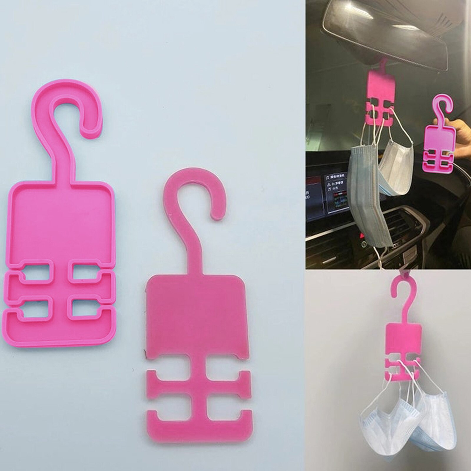 DIY Epoxy Mold Storage Hook Silicone Mold Flower Mask Hanger Mold Mask Hanger Mold DIY Glue Mold Storage Hook Silicone Mold