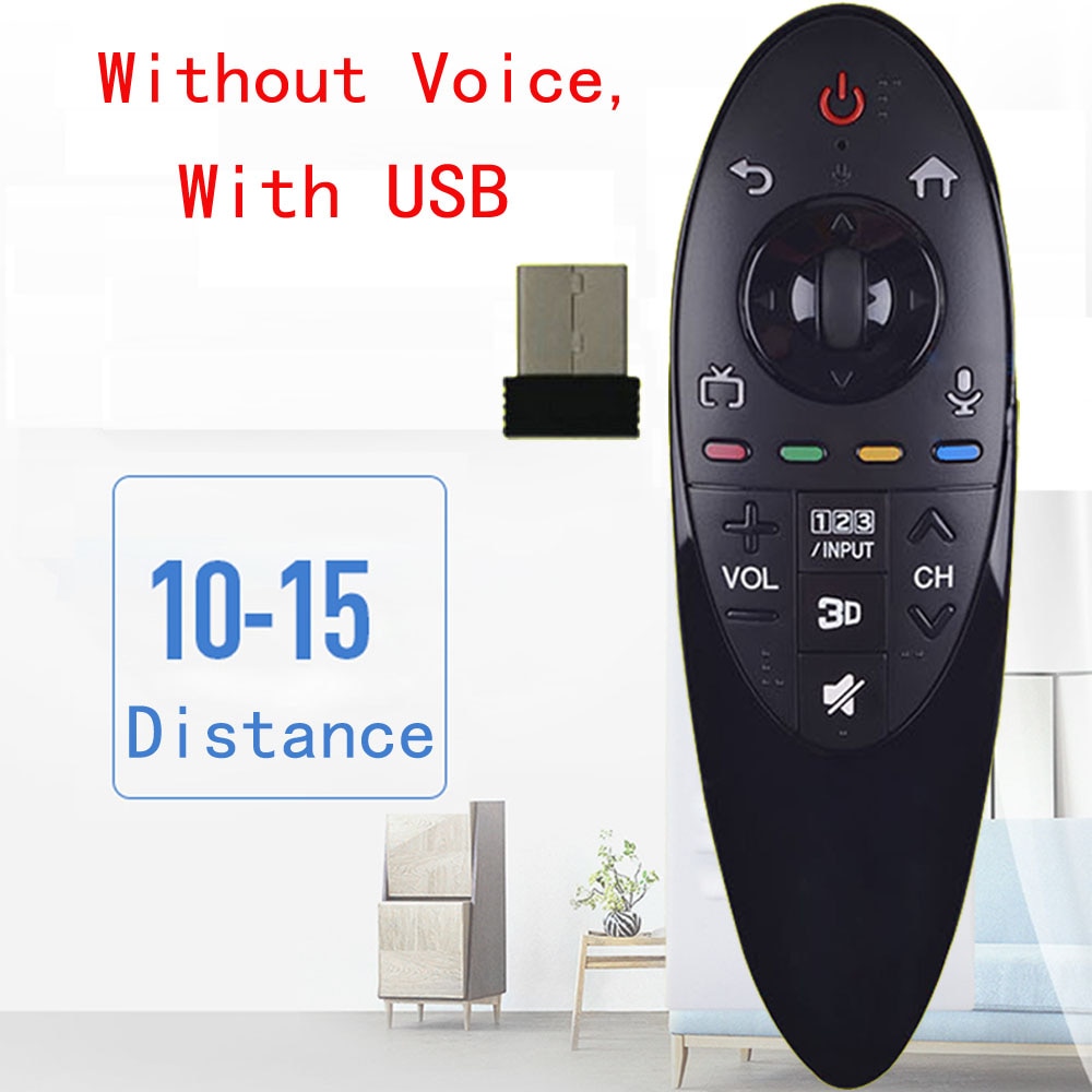 for LG LED smart magic mouse function remote control remoto for AN-MR500 MR500G with USB and mouse function without voice