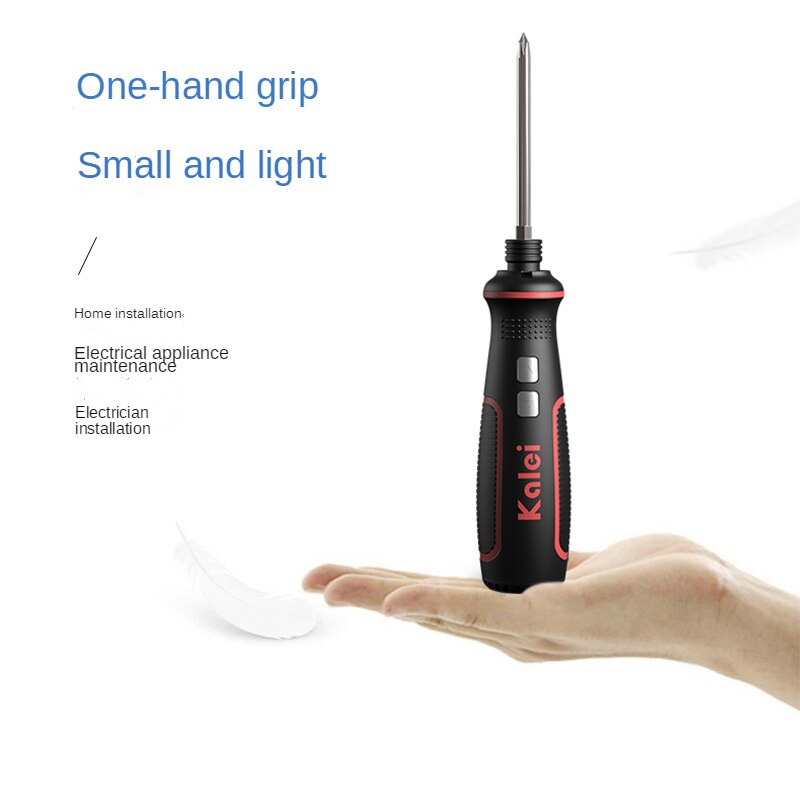 3.6v Lithium-ion Battery Rechargeable Cordless Power Electric Screwdriver + Short / Extended Beatle Electric Drill Bit Set