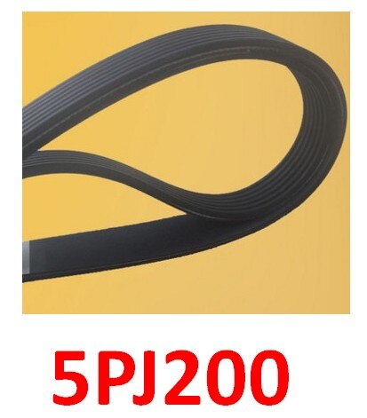 Alternator Belt Poly-V,Drive motor belt ,Alternator Belt,Treadmill motor belt, PJ508/200J: Beige