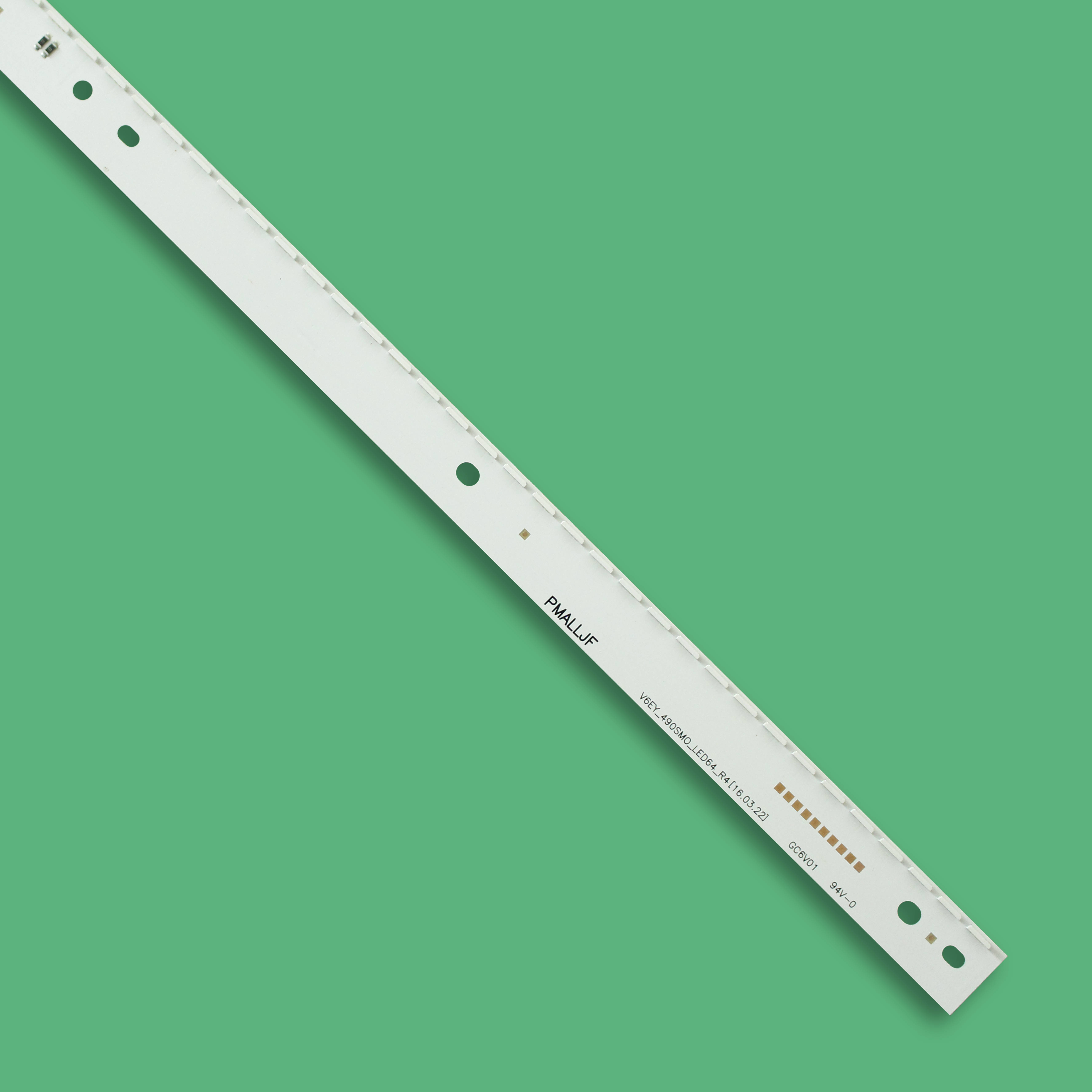 64LED 598mm LED Backlight strip For Samsung UE49k5510 UE49KU6400 LM41-00300A BN96-39510A 39511A 39512A S_K5.5/6.2K_49_SFL70