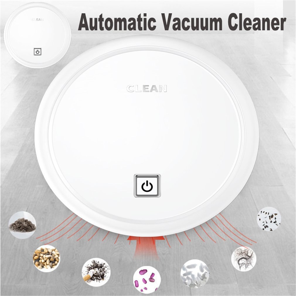 Automatic USB Charging Wireless Sweeping Robot Vacuum Cleaner Cordless Vaccum Robot Carpet Robots Mop Aspirador Aspiradora Robot