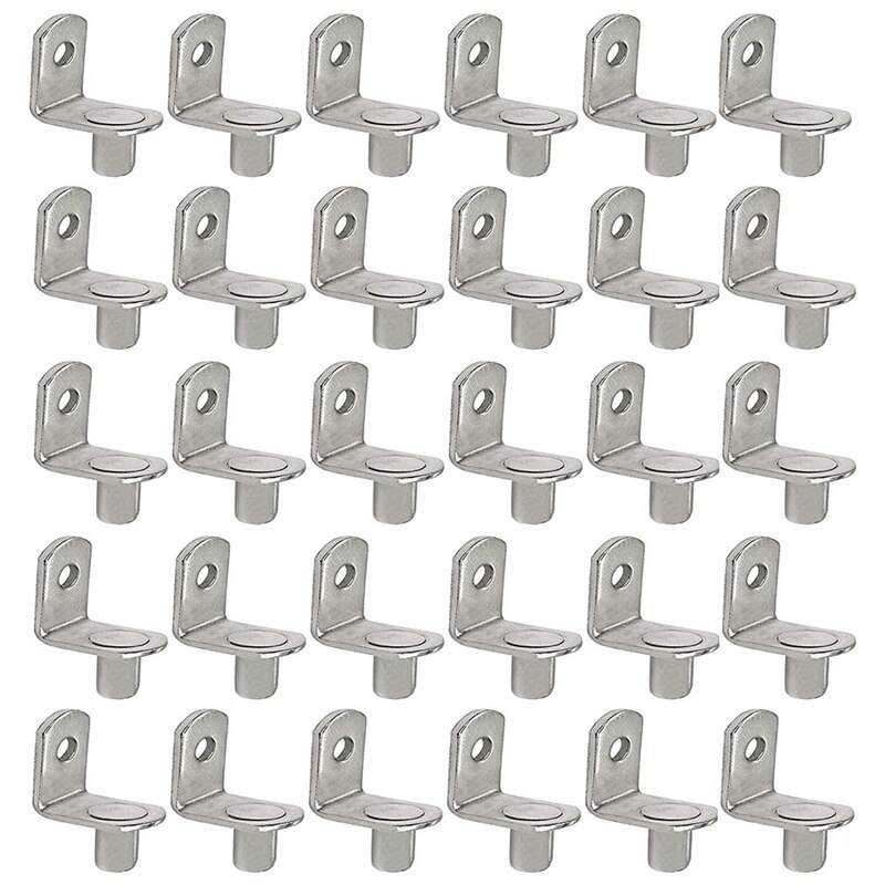 50 Pcs Shelf Support Pegs,1/5 Inch Diaeter Shelf Bracket Pegs With