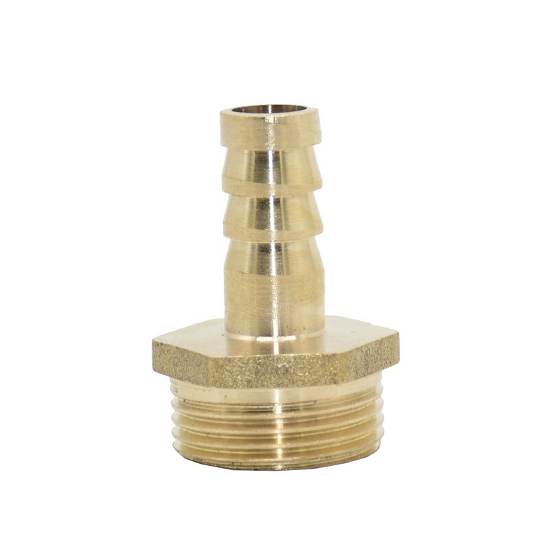 Kobber udvendigt gevind 1/8 1/4 3/8 1/2 3/4 "  to 6mm 8mm 10mm 12mm messing stik vandingsvandslange gas bløde rør adaptere 40 stk.