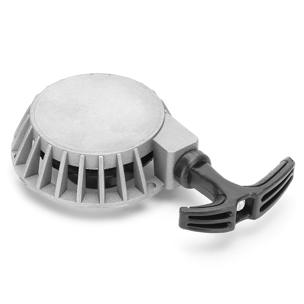 Pull starter 49cc motor pull start starter til mini lommecykel quad plæneklipper motorcykel motorer aluminiumslegering