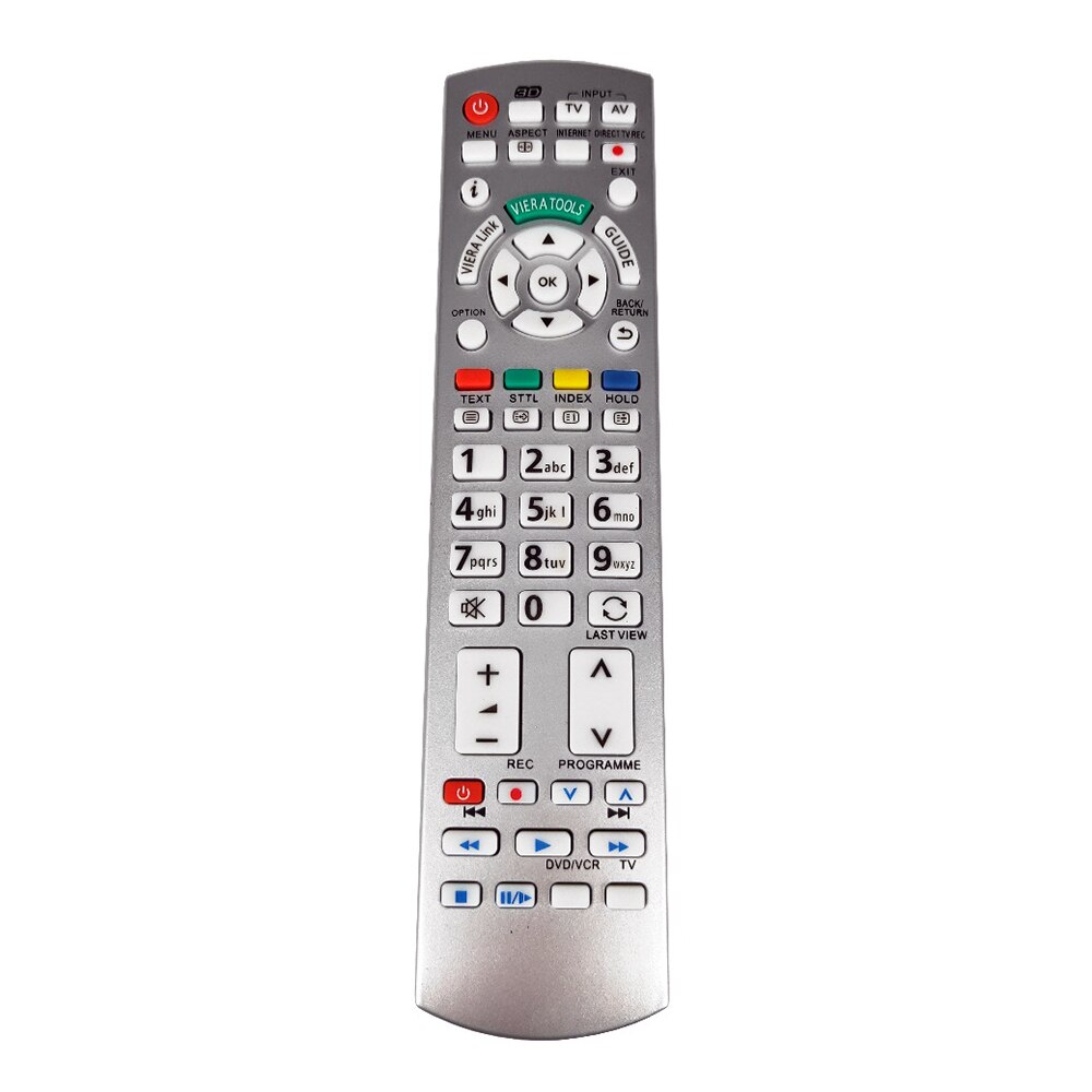remplacement N2QAYB000715 pour Panasonic LCD TV télécommande TX-L42DT50 TX-L42ET50 TX-L42ETW50 TX-L42WT50 TX-L47DT50