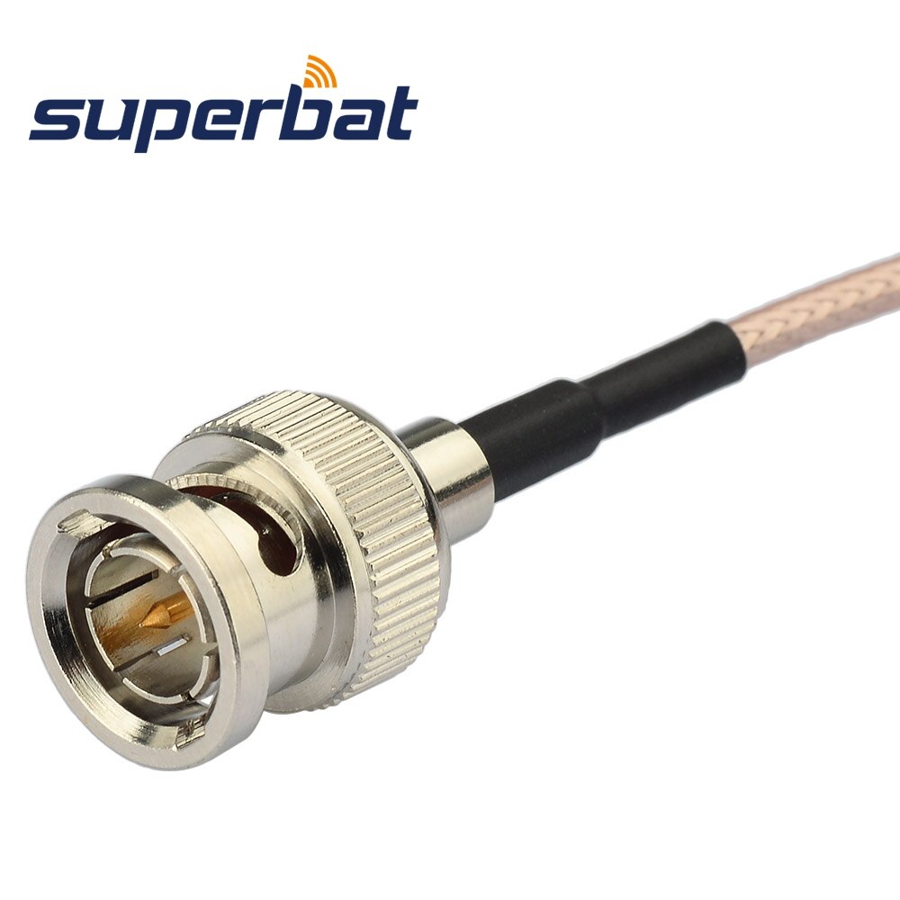 Superbat hd-sdi kamera kabel bnc stik til din 1.0/2.3 hanstik til blackmagic bmcc/bmpcc video assist 4k transmissioner