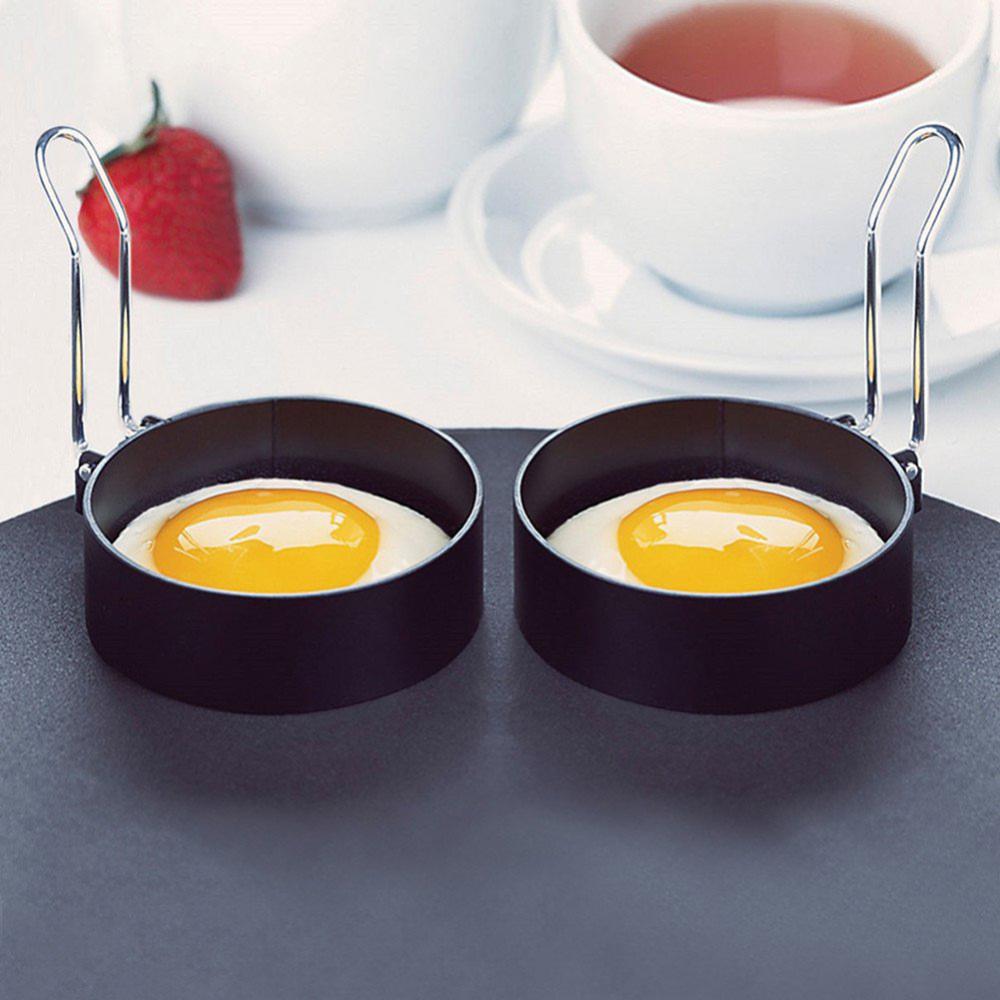 1/2/3PCS Stainless Steel Egg Frying Mold Pancake Egg Frying Ring Circle Round Cooking Tool Kitchen Tools Baking Accessories