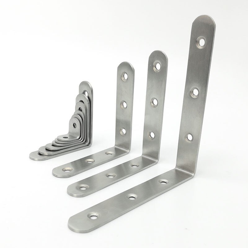 Stainless Steel Corner Brackets Joint Fastening Right Angle Code Corner Brace