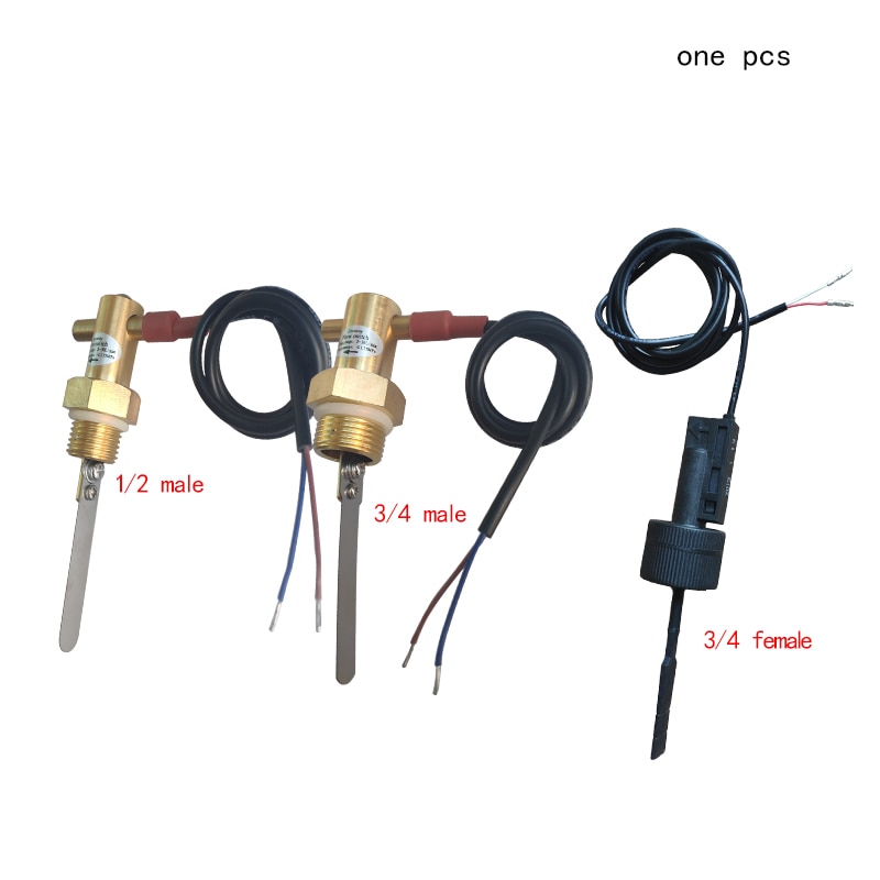 water flow sensor switch water flow meter flowmeter water flow paddle switch circuit protection switch male female 1/2 3/4