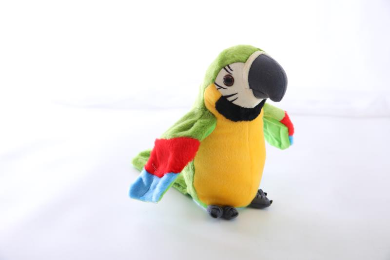 Juguete de loro eléctrico que habla para niños, juguete suave eléctrico que graba y agita las alas, de cumpleaños: Electric models B
