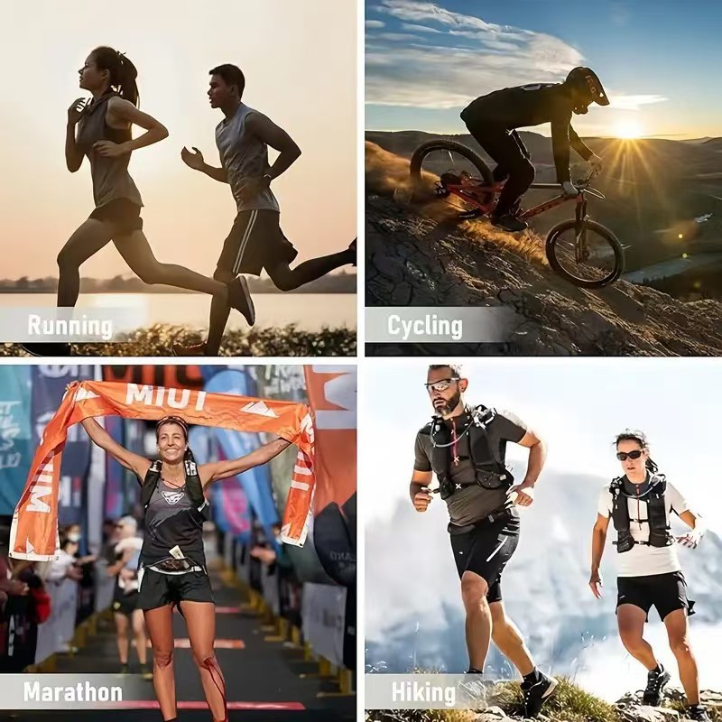 Lichtgewicht hardloopvest rugzak outdoor sport hydratatievest heren dames reflecterend wandelen fietsen waterfles borsttas