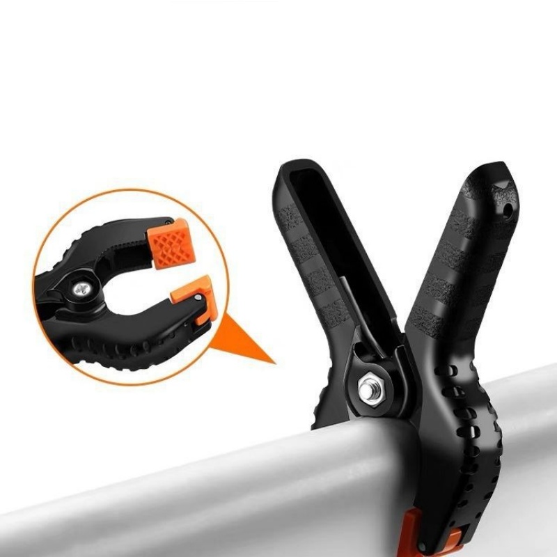 4pcs 4inch Spring Clamps Heavy Duty Plastic For Background Muslin Canvas Paper Chromakey Screen Clip Photo Studio Carpenter Tool