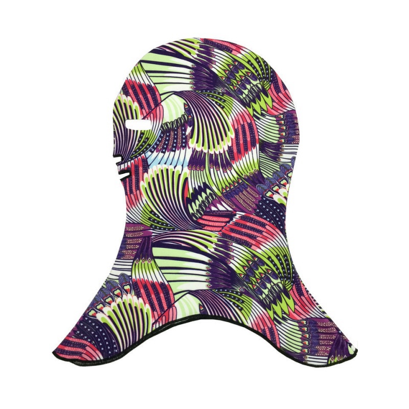 Waterproof Swimming Caps Full Face Sunscreen Swim Dive Face Mask Swimming Facekini Face Bikini Sunblock Protect Mask