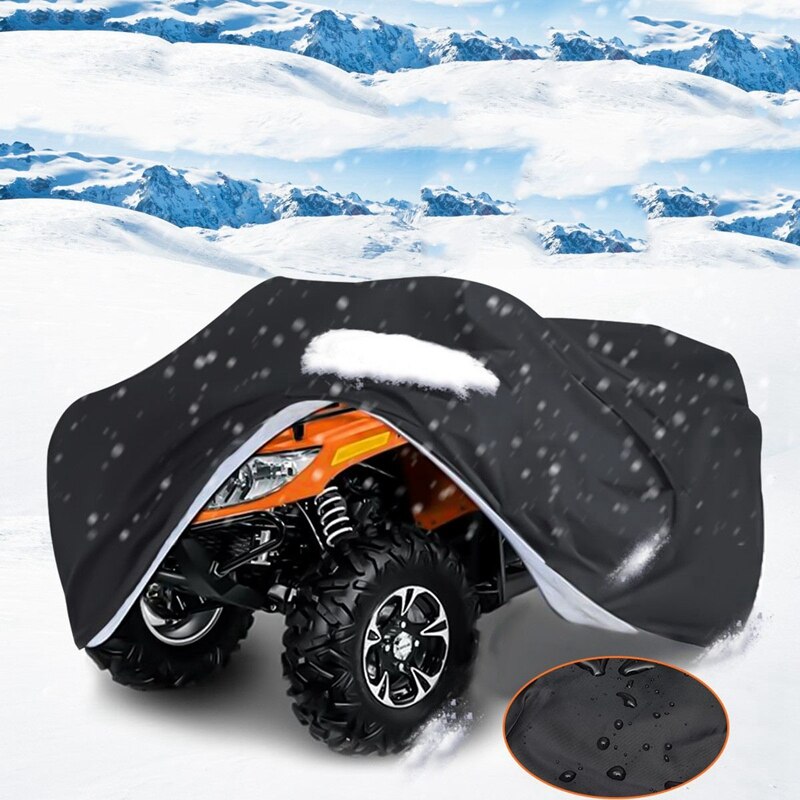 Abdeckungen Wasserdicht wasserdicht Rasenmäher Abdeckung Traktor Grill Abdeckung Uv Schutz Garten Hof Mäher Overlay All-Zweck Abdeckungen 1