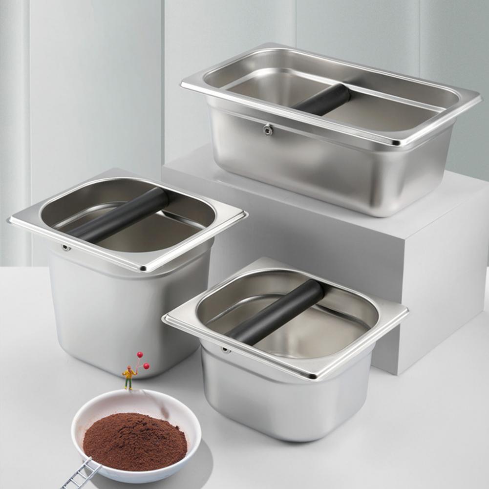 Koffiedik Container Eco-vriendelijke Grote Capaciteit Rvs Koffie Klop Doos Benodigdheden Voor Huishoudelijke