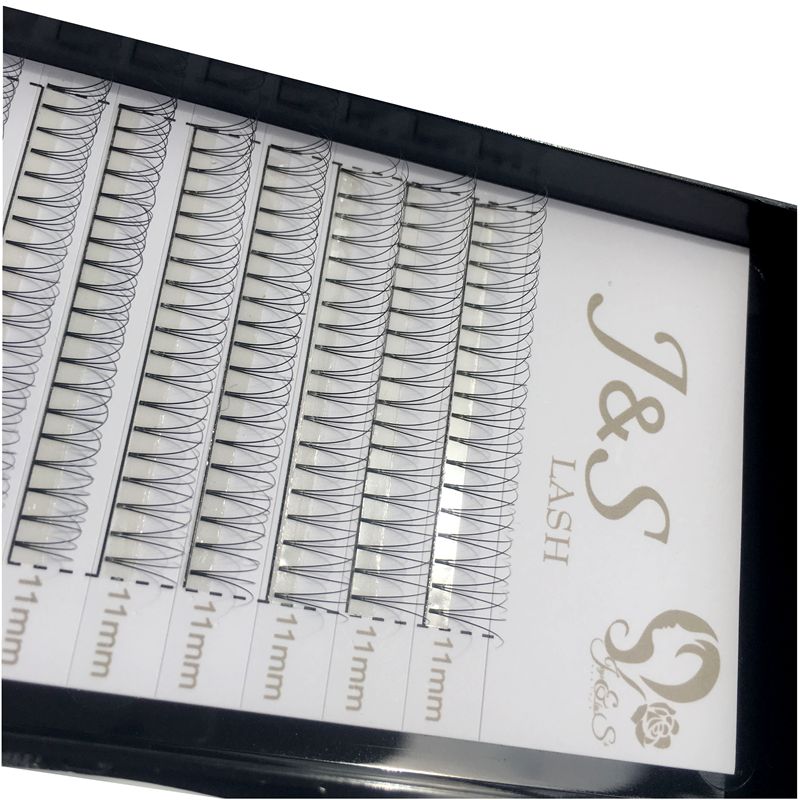 J & S 3D 5Trays Pre Gemaakt Fans Volume Wimper Proffesional Make Up Wimper Extensions