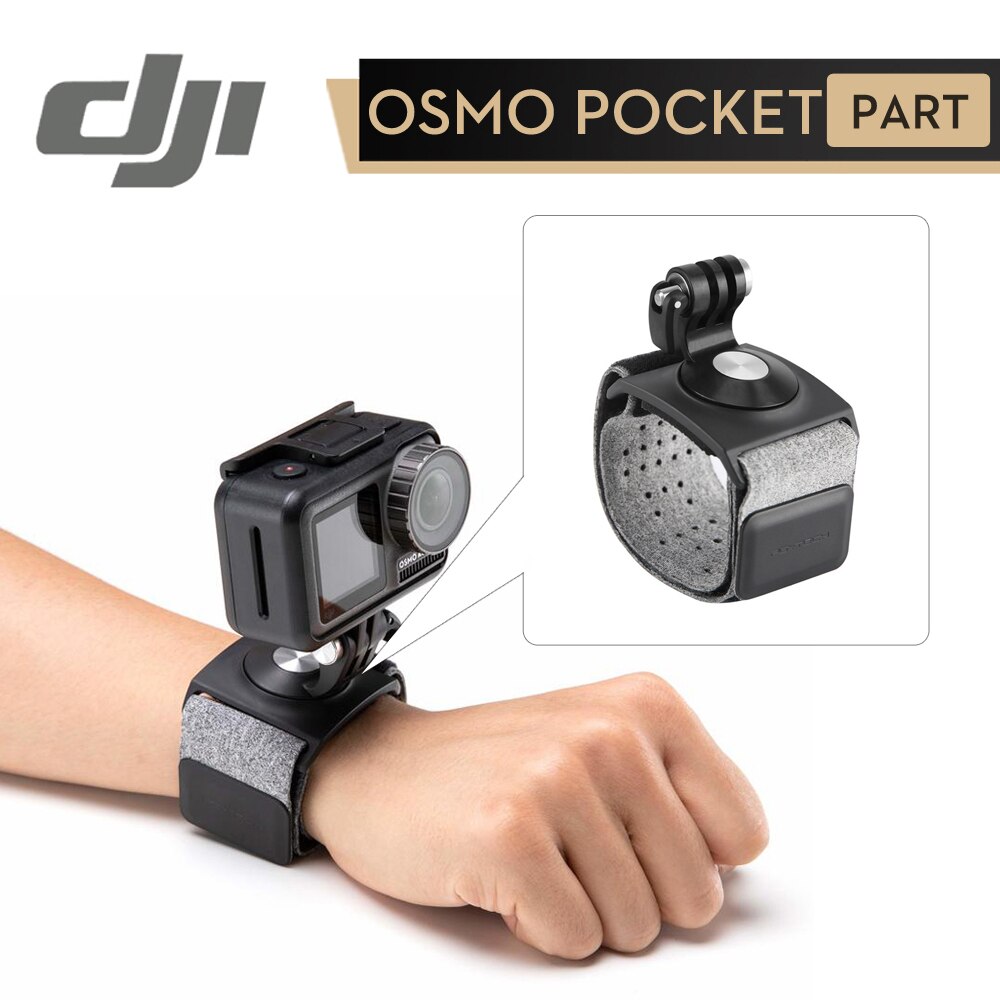 Pgytech Voor Dji Osmo Pocket Osmo Action Hand En Pols Band Met Dji Originele Accessoire Mount Voor Meer Filmmaken Mogelijkheden