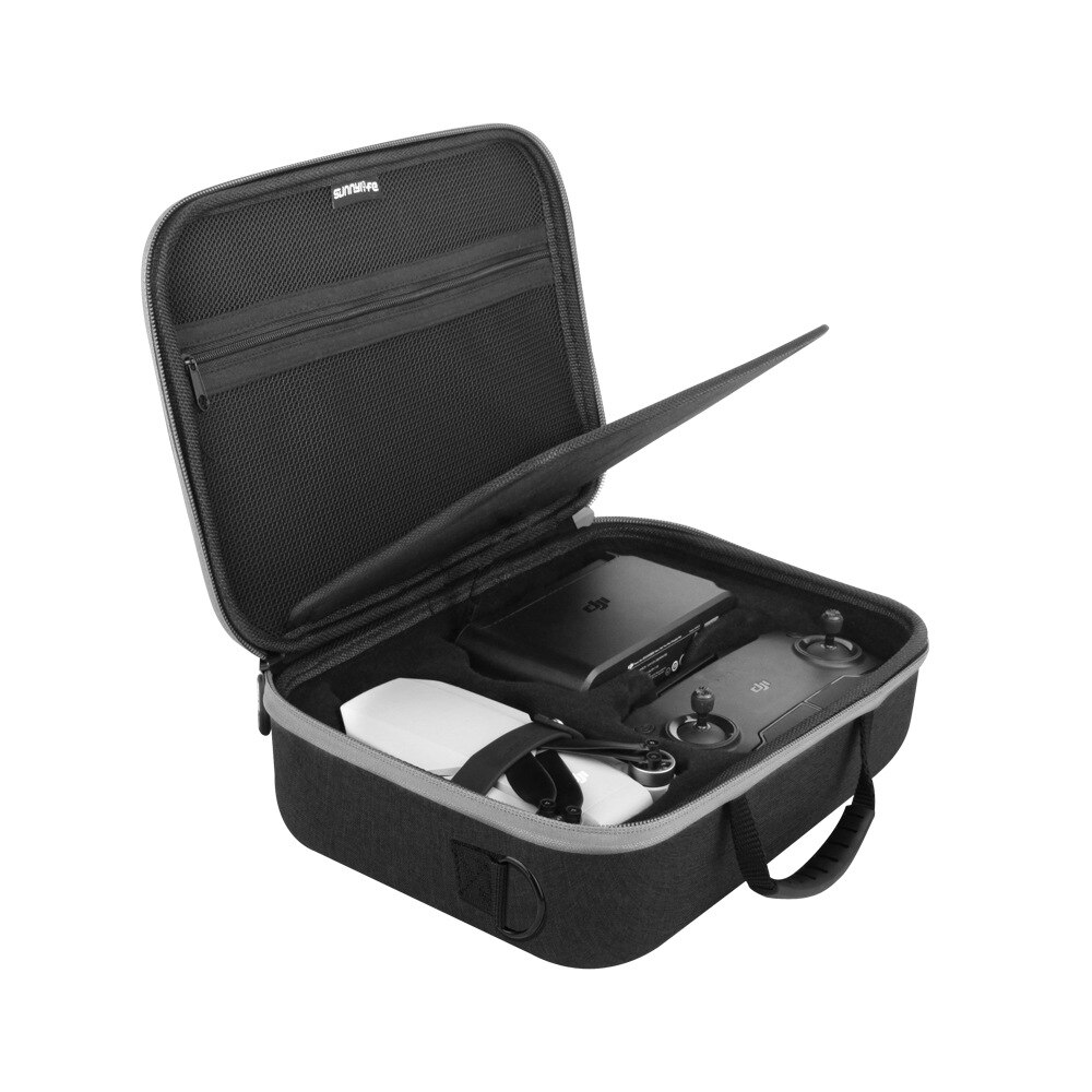 Bolsa de almacenamiento para Dron DJI Mavic Mini, estuche rígido portátil con asa de cuero, caja de transporte de hombro, accesorios