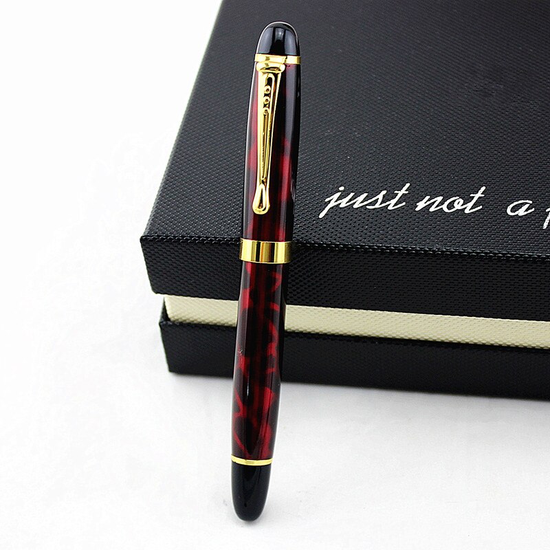 Luxury Metal Iraurita Fountain Pen 0.5mm Nib Sky blue Ink Pens Writing Stationery for School Student Office: W