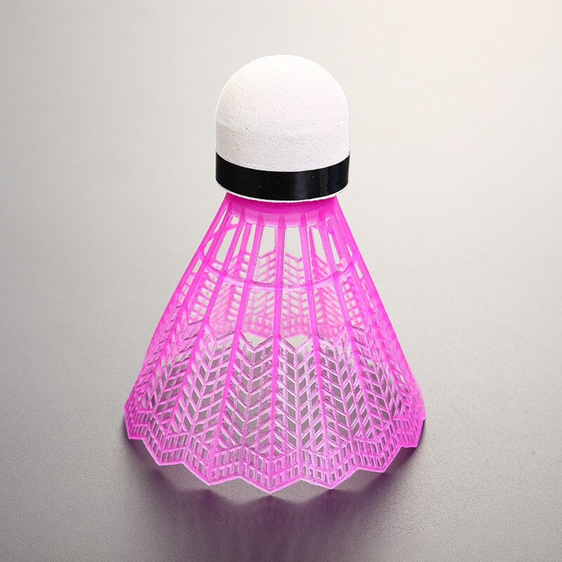 12 stk farverige badmintonbolde bærbare fjernslagsprodukter sport træningsprodukter til udendørs brug admintonbold farverige badminton