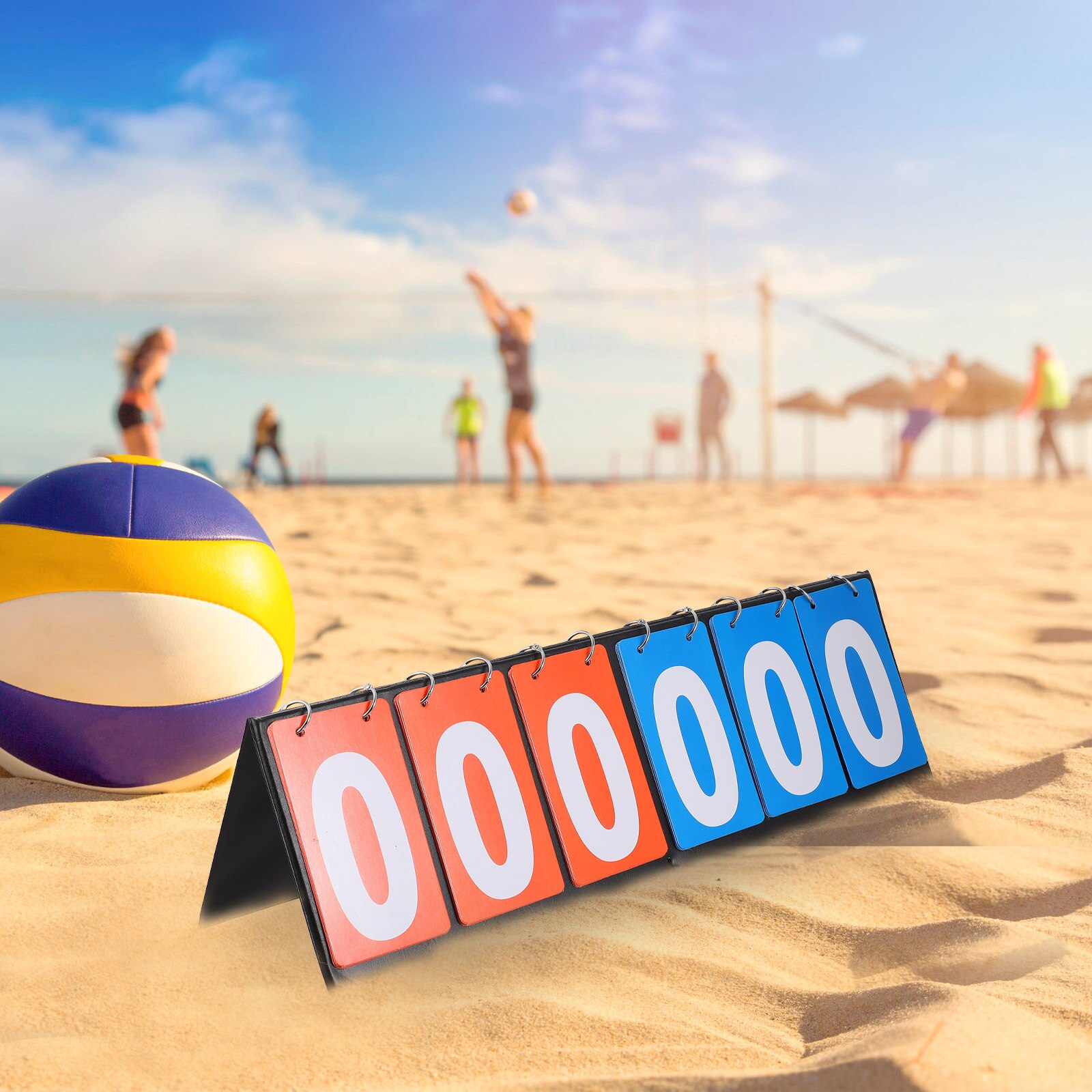 Praktische Sport Game Score Recorder 6-Digit Scorer Games Scorebord