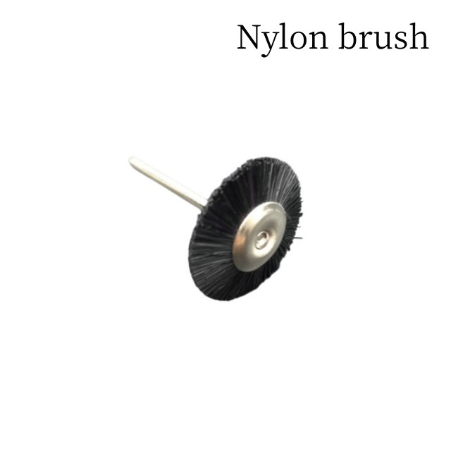 Broca para uñas, cepillo de limpieza, taladros eléctricos portátiles para manicura, alambre de cobre, limpiador, accesorios para decoración de uñas DIY, 1 ud.: Borgoña