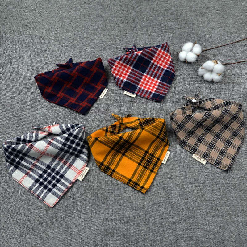 Leuke Slabbers Waterdichte Lange Mouwen Schort Kinderen Voeden Kiel Bib Katoen anti spuugt Plaid Slabbetje: Army Green