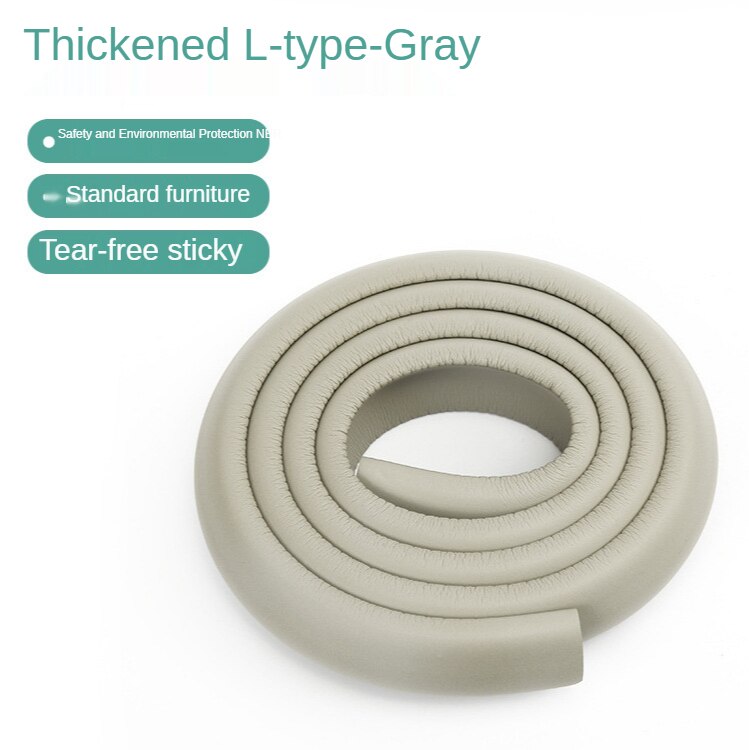 Protector de esquina de seguridad para bebé, elemento de seguridad para esquina de los muebles para niño de 2M, cubre ángulos, protectores para las esquinas de las mesas, cinta adhesiva: 5