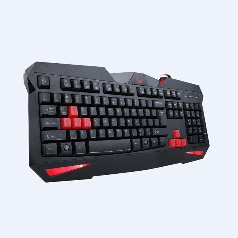 Redragon gaming tangentbord gaming mus combo  s101-2 led belysning tangentbord och mus set gaming mus och tangentbord tyst