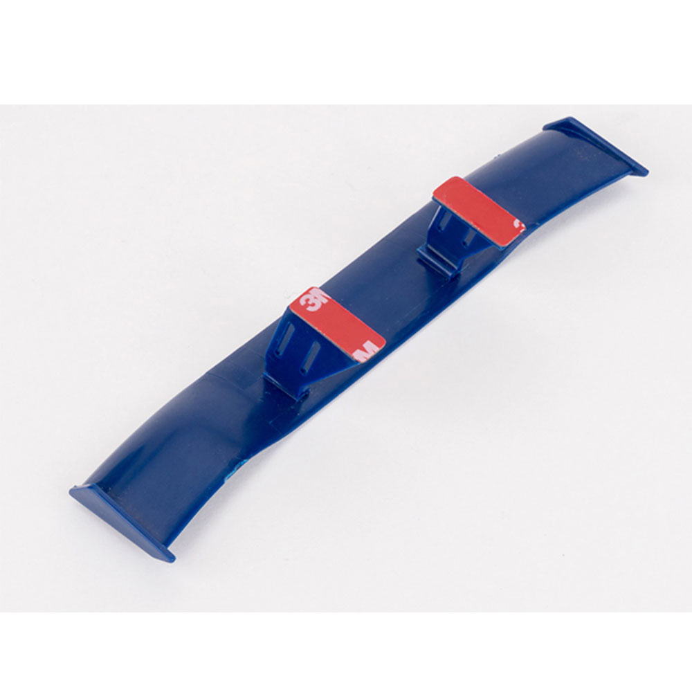 GT Style-alerón trasero de carbono para coche, Mini ala pequeña, modelo de decoración, accesorios de estilo de coche, negro, azul, rojo, blanco, gris