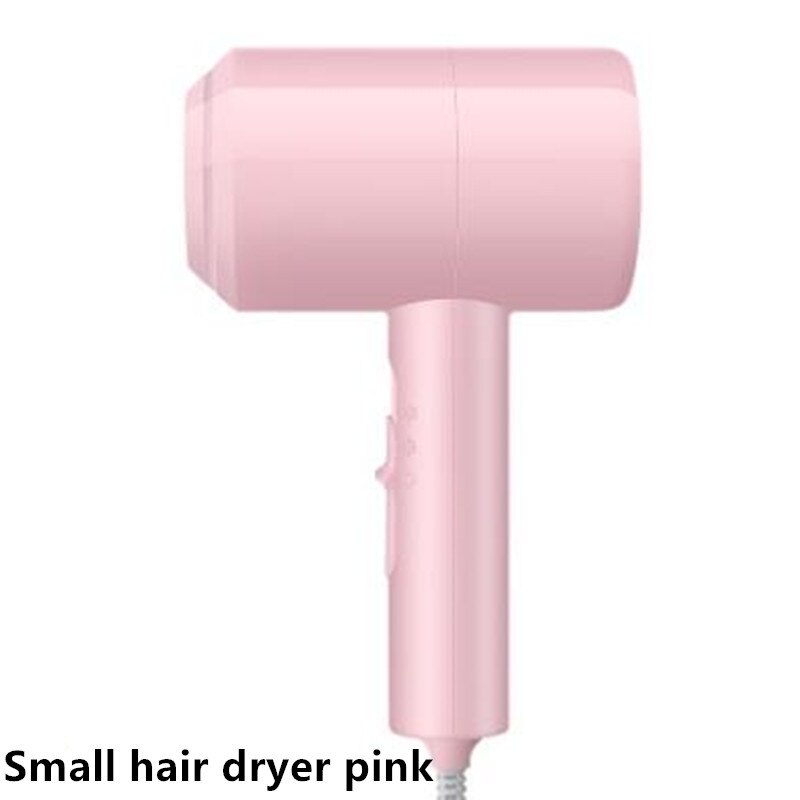 Secador de pelo iónico negativo, 500W, cepillo de aire de viento frío y , potente herramienta de estilo de salón