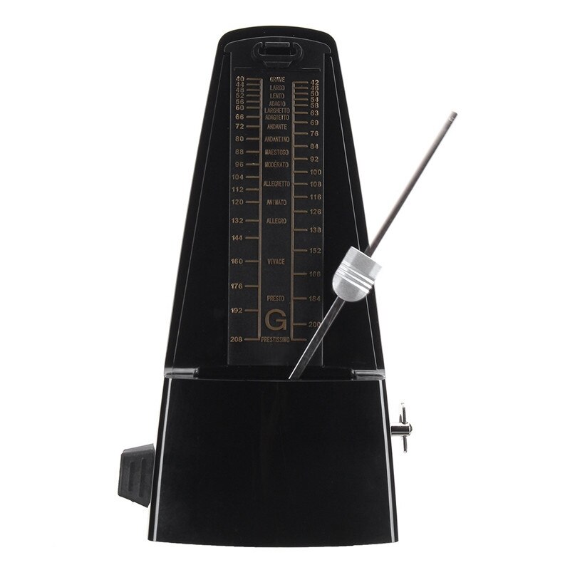 AD-Retro Piano Mechanical Metronome Antique Metronome Pendulum Mecanico Wood Color For Universal Piano Guitar Violin Musical: Default Title