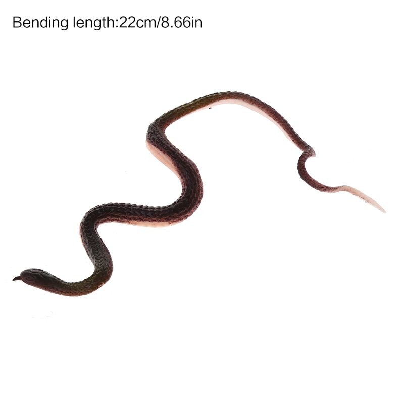 Novelty Trick Toys Simulation Snake Whimsy Rubber Small Snakes